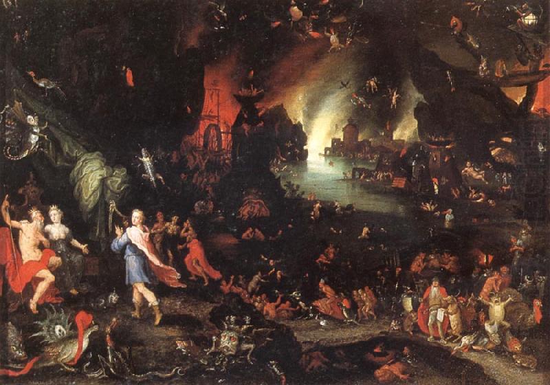 Jan Brueghel The Elder Orpheus in the Underworld china oil painting image